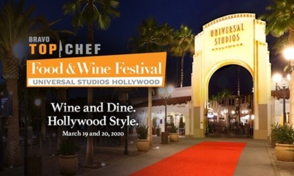 Admission to Bravo’s Top Chef Food & Wine Festival at Universal Studios Hollywood on March 19 and 20, 2020