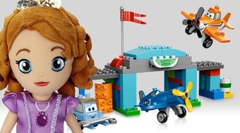 Disney Character Themed Girls' Dorm Nightgown Pajama Dress Sleep Shirt