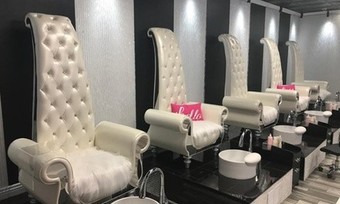 Posh or Kids' Manicure and Pedicure at LivLav Nail Bar (Up to 29% Off). Four Options Available. 