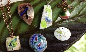 Torch-Fired Enamel Pendant Class for One or Two at Gallery's Choice (Up to 57% Off)