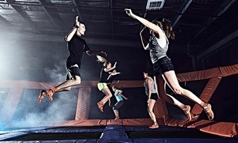 Two 60-Minute Open-Jump Sessions at Sky Zone Riverside (Up to 50% Off). Two Options Available. 
