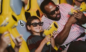 $50 Fun Card Towards Attractions, plus Cheese Pizza and Drinks for Up to Four at Fun Fore All (Up to 55% Off)