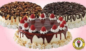 Small 6-Inch or Medium 8-Inch Round Ice Cream Cake at Marble Slab Creamery (Up to 40%Off)