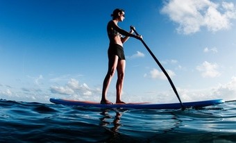 Standup-Paddleboarding Lesson with Rental for One or Two at Channel Islands Kayak Center (Up to 66% Off)  