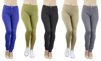 Women's Stretchy Ponte Leggings