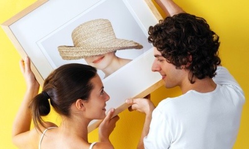 Deal for New Dimensions Frame & Mirror