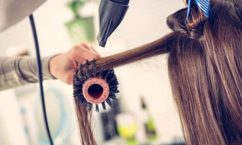 Haircut, Blow-Dry, Style, Conditioning, and Optional Balayage or Ombre at Beauty Wellness Space (Up to 67% Off)
