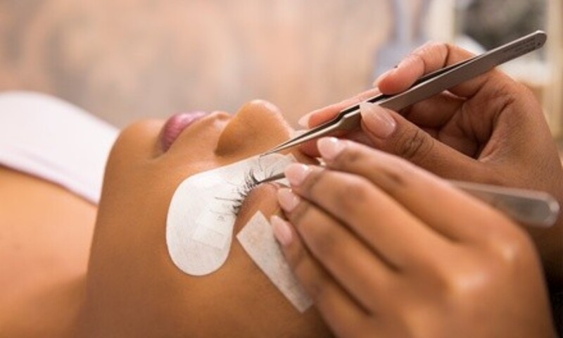 Full Set of Eyelash Extensions at B. E. Beauty (Up to 62% Off)