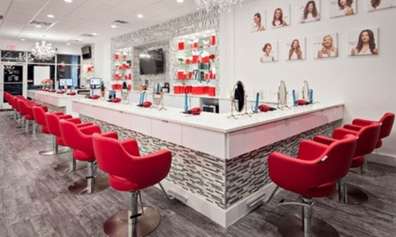 Signature Blowout and Optional Full Set of Classic Eyelash Extensions at Cherry Blow Dry Bar (Up to 61% Off)