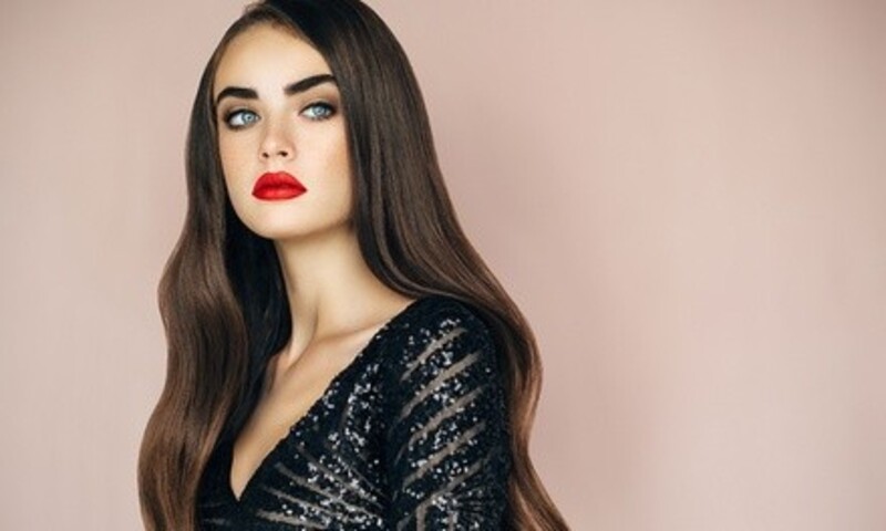 Precision Cut and Style with Coloring, Highlights, or Keratin Treatment at David's Salon and Spa (Up to 63% Off)