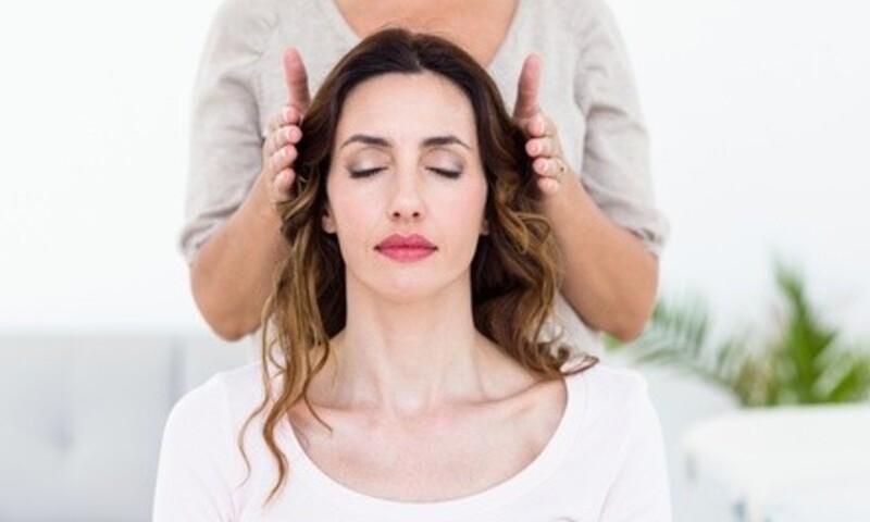Reiki, Chakra Reading and Energy Balancing, or Sound or Craniosacral Therapy at Green Karma (Up to 59% Off)