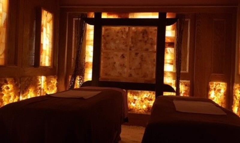 Himalayan Salt Room Therapy and Optional One Couples Massage at Himalayan Wellness Spa (Up to 49% Off)