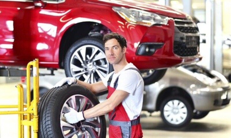 Front, Rear, or Both Brake Pad Replacement at Beach Auto Service (Up to 54% Off)