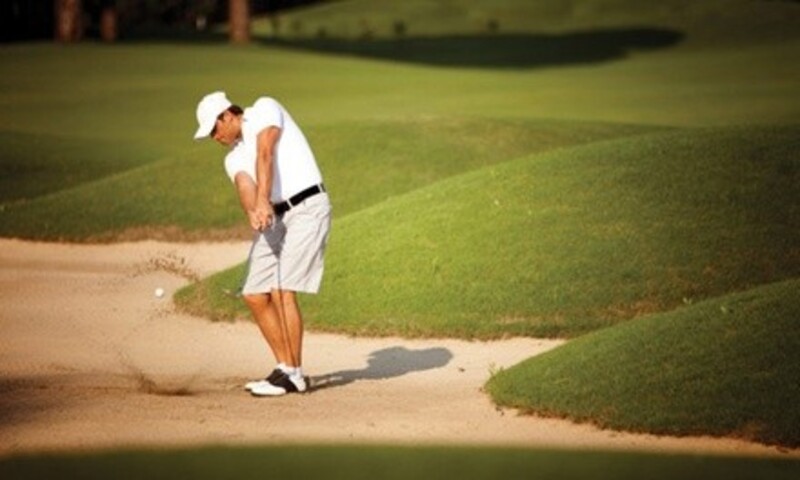 18-Hole Round of Golf with Cart for One, Two, or Four at Lion Hills Center & Golf Course (Up to 49% Off)