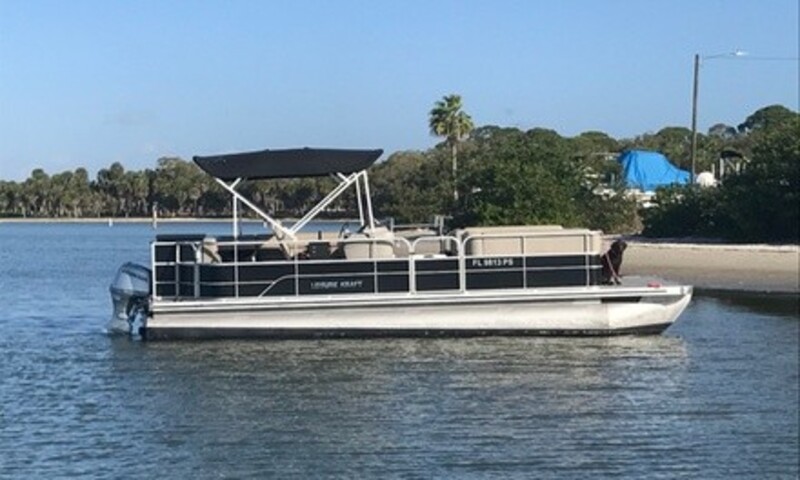 8-Hour Pontoon Boat Rental with Optional Paddleboard Rental at V&M Boat Rentals (Up to 40% Off)