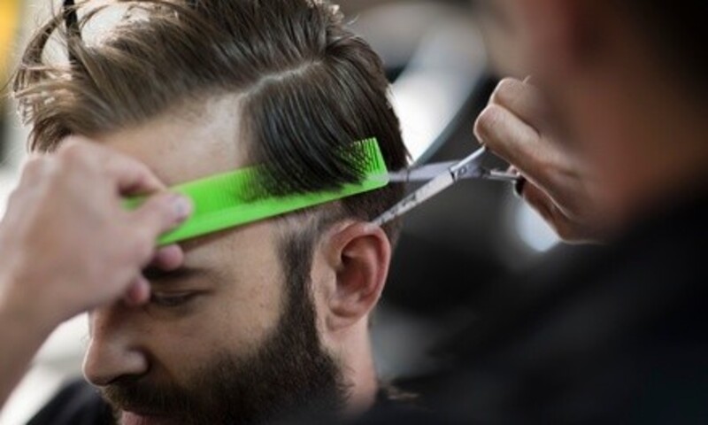 Men's Haircut with Optional Deep Conditioning Treatment at Member Great Cuts and Color (Up to 72% Off)