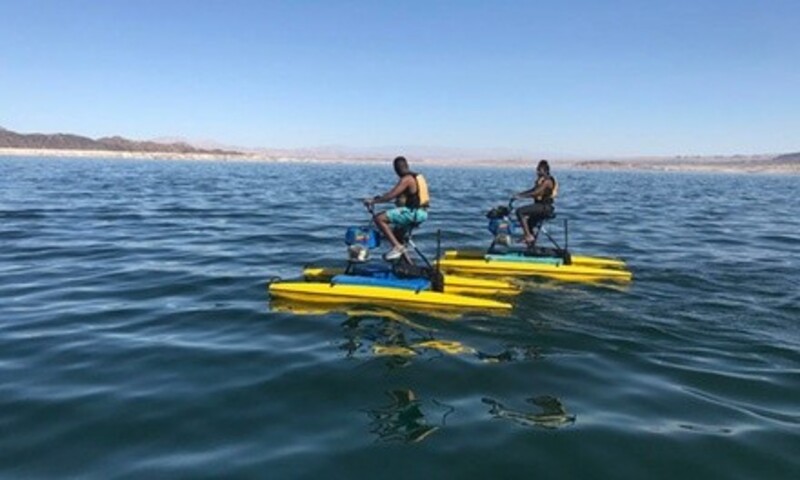 Half-Day Hydro Bike Tour for One, Two, or Four from River Dogz (Up to 20% Off)