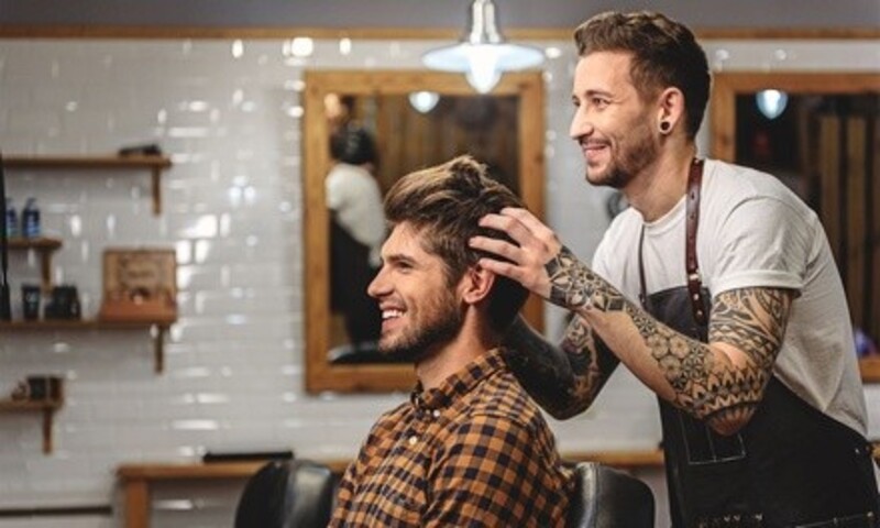 Men's Haircut with Optional Manicure or Executive Facial at Body Beautiful (Up to 50% Off)