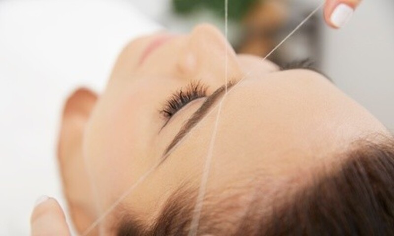 One or Three Eyebrow Threading Sessions at Lin Beauty Salon (Up to 40% Off)
