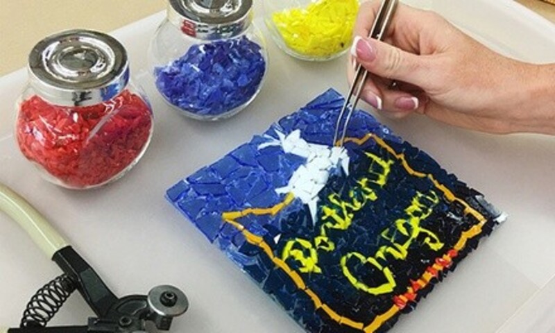 Glass Fusing Art Workshop for One at Live Laugh Love Art (Up to 36% Off)  