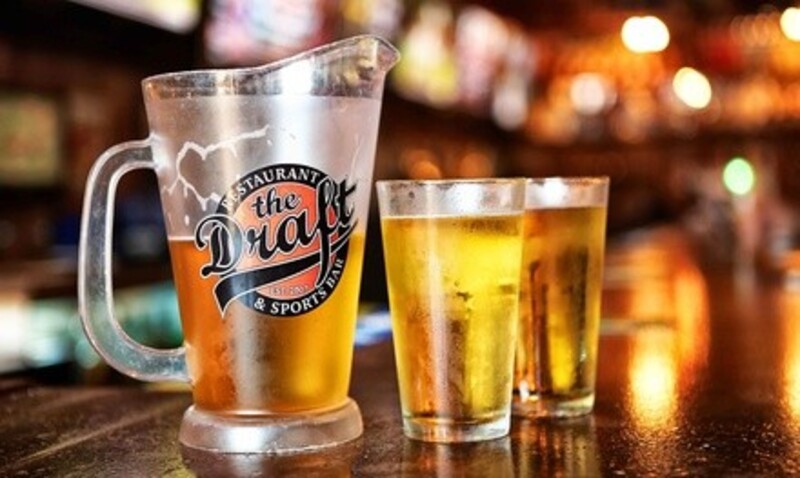 $23.20 for Burgers, 2 Beers for Two at The Draft Oceanside ($42 Value)   