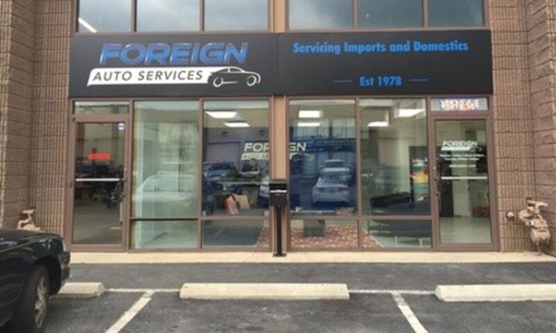 Synthetic Blend or Full Synthetic Oil Change, Tire Rotation, Inspection at Foreign Auto Services (Up to 48% Off)