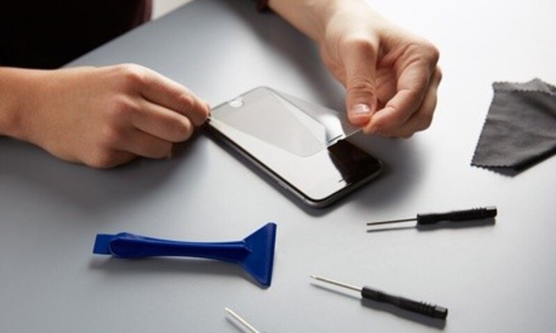 iPhone Glass Screen Repair at EZ Fix (Up to 48% Off). Nine Options Available.