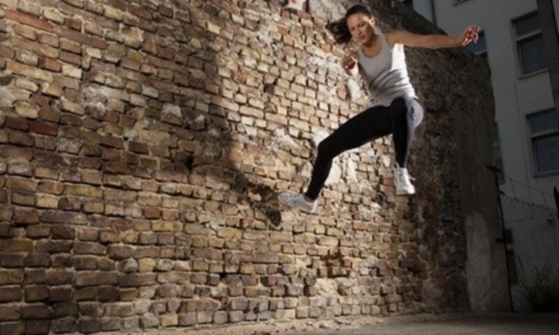 Four Teen or Adult Intro to Parkour Classes with Four Open Gym Sessions at Sqvadron HQ (Up to 81% Off) 