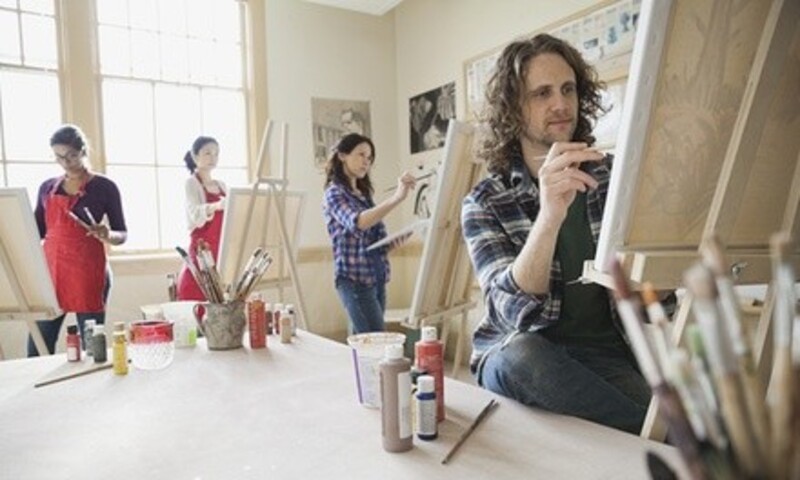 Two-Hour Kid's or Adult Paint or Art-and-Yoga Class for One or Two at Longlong Art Studio (Up to 52% Off)
