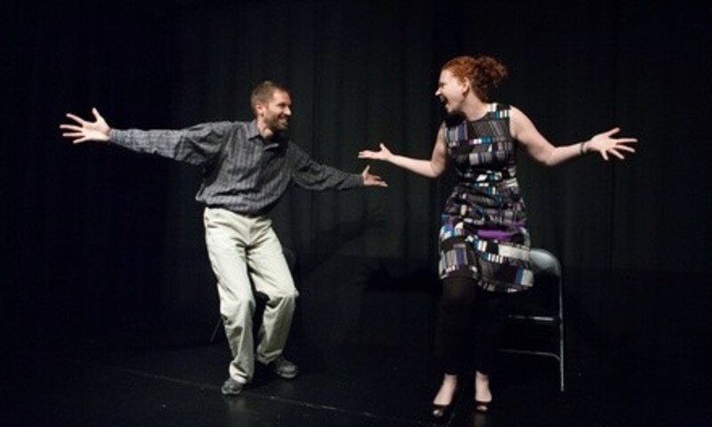 $12 for Admission for Two to Two Play Improv Extravaganza at Moment Improv Theatre ($20 Value)