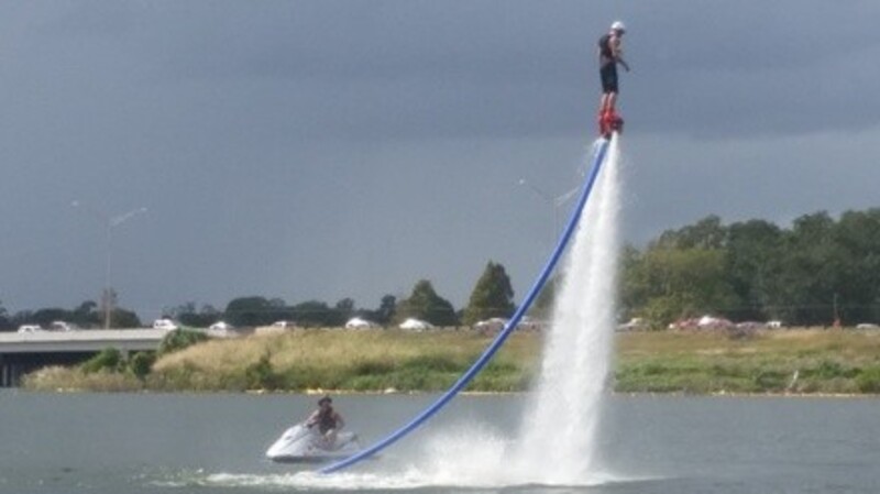 One 60-Minute Flyboarding or Tubing Ride Session at Wing Flight Flyboard (Up to 42% Off)
