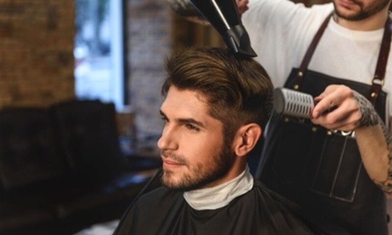 Men's Haircut with an Optional Single-Process Color from Gladys’s Hair Salon (Up to 42% Off)