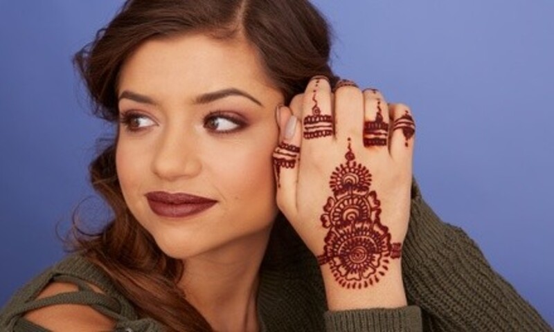 Henna Tattoo or Eyebrow Henna Tattoo at Kally Threading (Up to 30% Off)