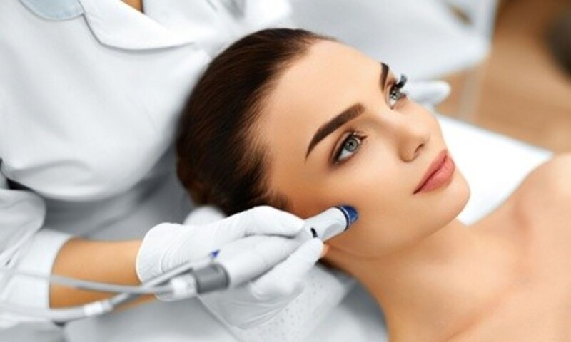$51 for Diamond-Tip Microdermabrasion with Microcurrent Treatment at Spa Wasted ($200 Value)