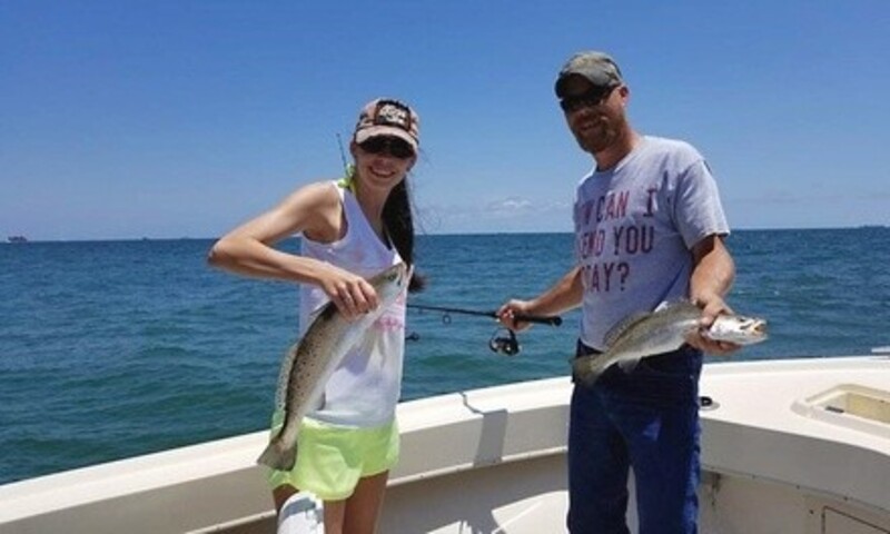Five-Hour Fishing Trip for Two or Four, or Two-Hour Dolphin Watching Tour from Gulf Tex Fishing. (Up to 12% Off)