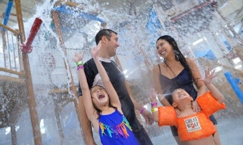 Single-Day Passes for 2 or 4 with 1 Pizza, 2L Soda, and Optional Arcade Card at Great Wolf Lodge (Up to 24% Off)