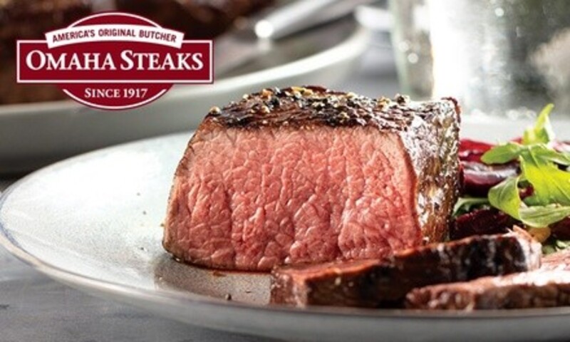 Holidays at Home Steak Packages from Omaha Steaks (Up to 55% Off). Three Options Available.