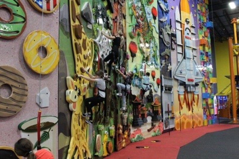 Wall Climbing Activity with Optional Rope Course for One or Two at ClimbZone Howell(Up to 24% Off)