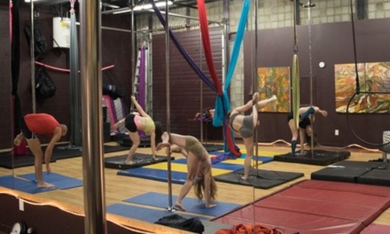 Pole and Aerial Classes at Tangent's Pole & Aerial (Up to 35% Off). Three Options Available. 
