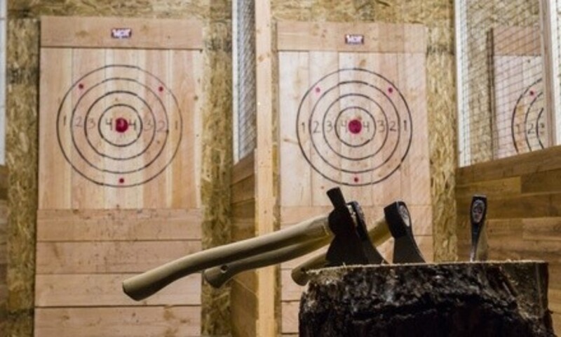 One 60-Minute Axe-Throwing Session for Two, Three, Four, or Six at Stump House Axe Throwing (Up to 25% Off)