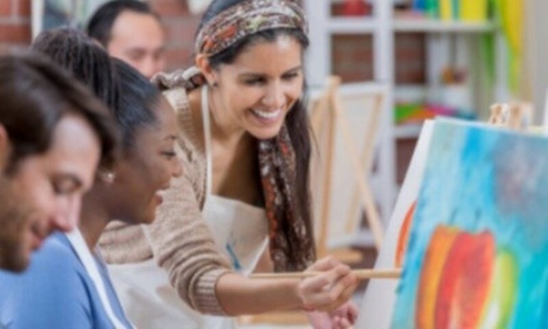 BYOB Paint Session for 1, 2, or 4, Private Date Night, or Private Party for 6 at Trip-Z Art (Up to 33% Off)