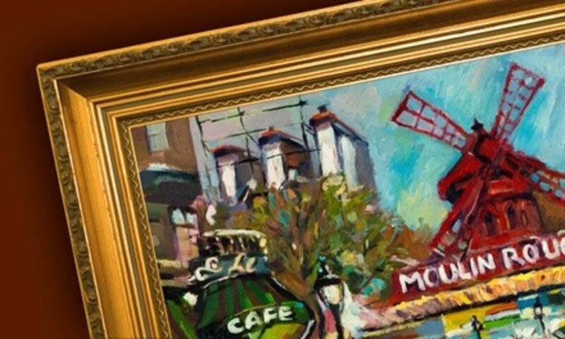 $25 for $75 Worth of Paintings, Frames, Custom Framing at Art & Framing Gallery 
