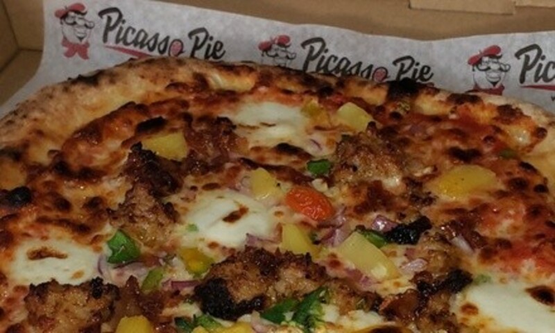 One or Two Mozzarella Cheese Pizzas at Picasso Pie Wood Fired Pizza (Up to 16% Off)