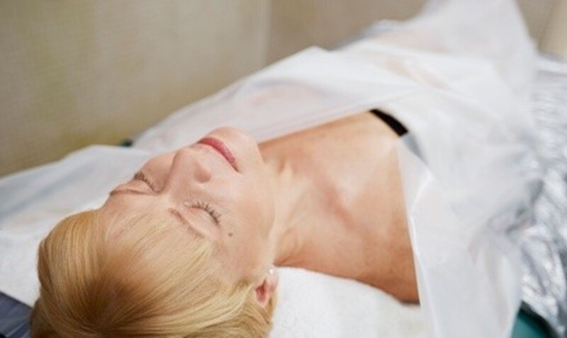 One or Six 50-Minute Infrared Body Wrap Sessions at Naperville Salt Cave (Up to 40% Off)
