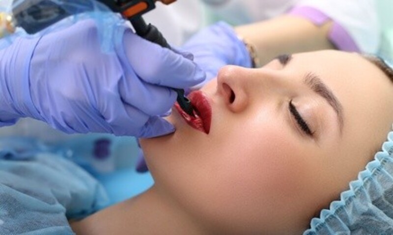 Lip Liner or Full Lip Blush with Follow-Up Appointment at Totally Cool Makeup (Up to 40% Off)