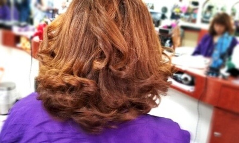 Keratin-Straightening or Perm Treatment at Off The Boulevard (52% Off)