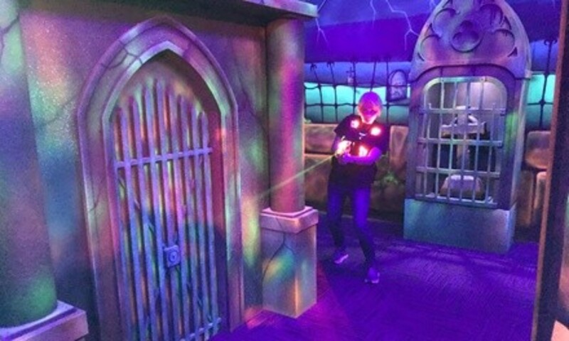 Laser Tag, VR, Pizza, and Drinks for Two or Four People at Monster Mini Golf - Chantilly (Up to 45% Off)
