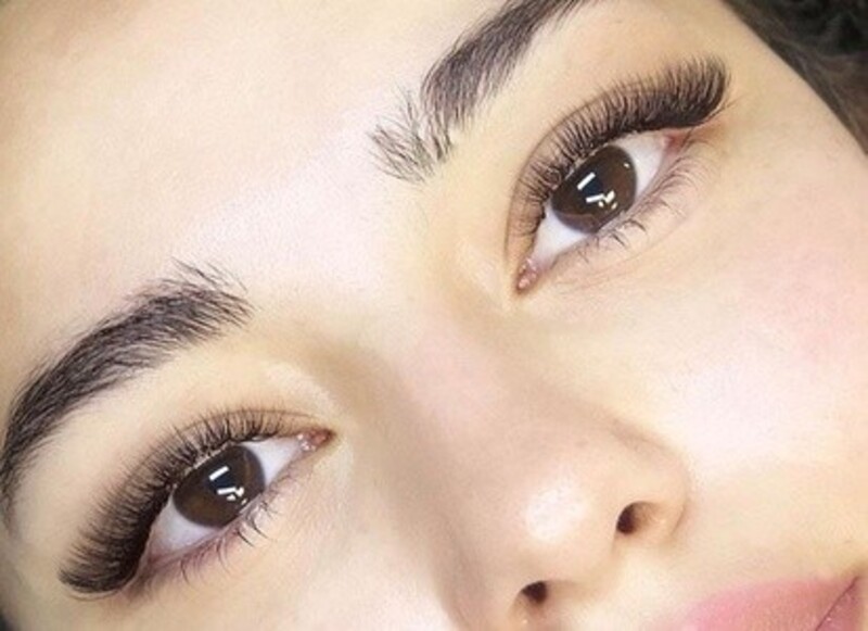 Full Set of Silk Glamour Eyelash Extensions with Optional Two-Week Fill at Glamour Lash (Up to 45% Off)
