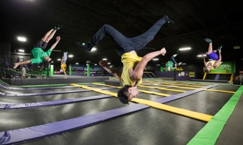 Two or Three-Hour Jump Pass Valid Monday Through Friday or Any Day at Get Air Trampoline Park (Up to 15% Off)