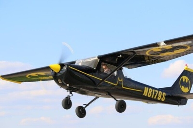 Up to 36% Off on Airplane Experience at Batman Plane Chicago Scenic Flight